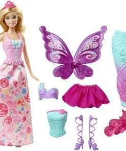 Barbie DHC39 Fairytale Dress Up Gift Set
