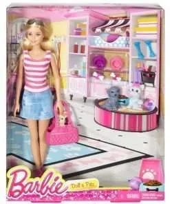 Barbie Doll with Puppy Accessory
