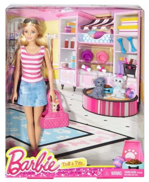 Barbie Doll with Puppy Accessory