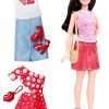 Barbie Fashionistas Doll & Fashions Pizza Pizzazz, Petite Dark-Haired