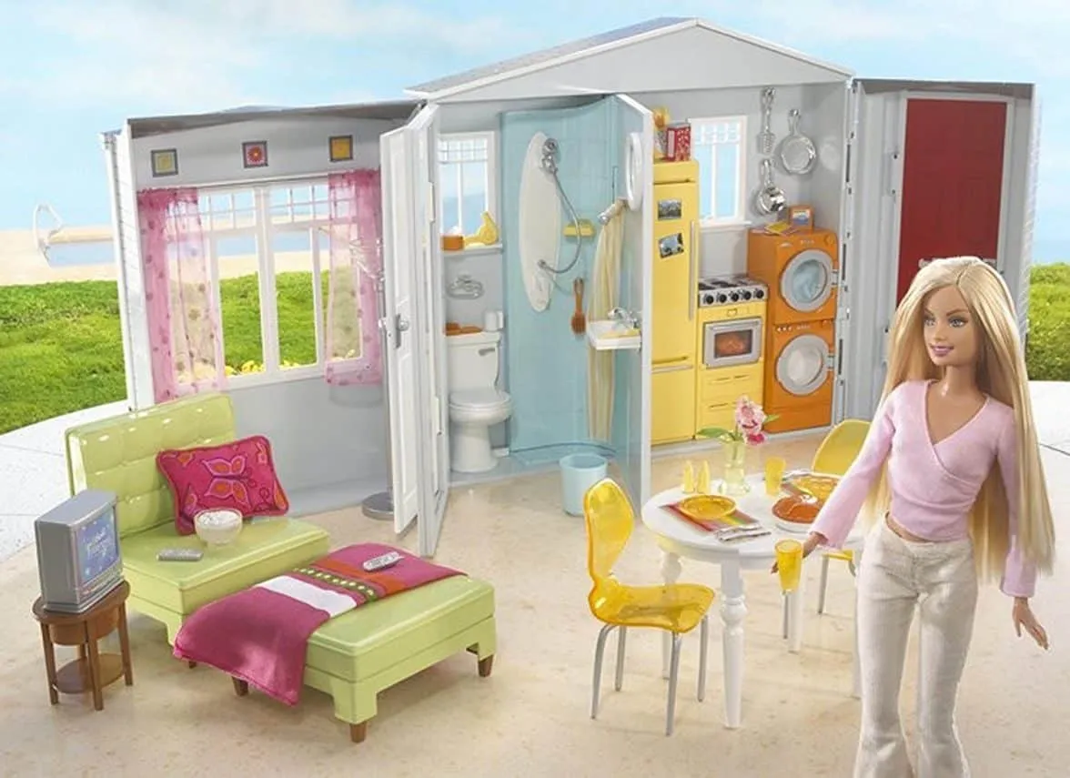 real barbie doll house