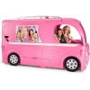 Barbie Pop-Up Camper, Barbie Camper Vehicle / When road-ready, it's a glam vehicle with signature style and 2 seats upfront