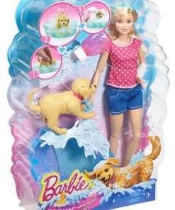Barbie Splish Splash Pup Playset