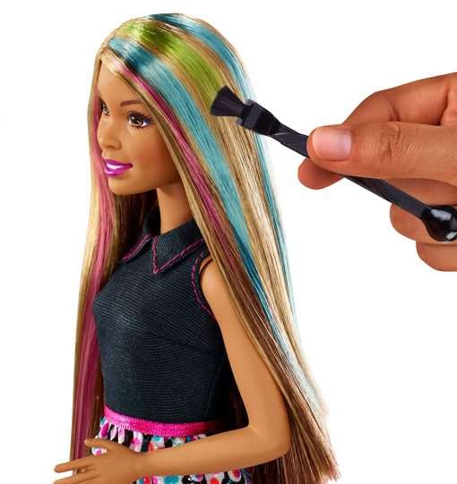 Barbie Mix 'N Color Barbie Doll Brunette 3