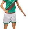 Barbie Soccer Doll, Brunette Ponytail 5
