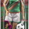 Barbie Soccer Doll, Brunette Ponytail 6