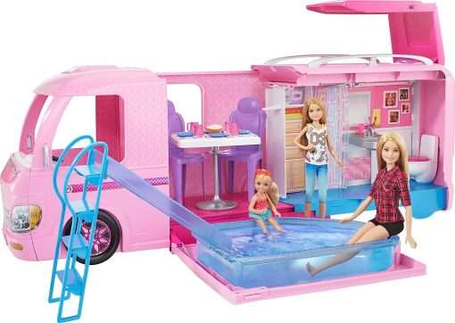 Barbie Camper, Doll Playset with 50 Accessories