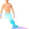 Barbie Dreamtopia Merman Doll, Approx. 12-Inch with Blue Rainbow Tail and Blonde Hair, for 3 to 7 Year Olds 5