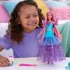 Barbie Doll with Two Fairytale Pets and Fantasy Dress, Barbie “Malibu” Doll from Barbie A Touch of Magic, 7-inch Long Fantasy Hair 2