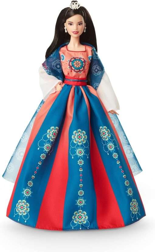 Barbie Doll, Lunar New Year Collector, Barbie Signature, Displayable Packaging, Traditional Hanfu Robe with Chinese Prints, Collectible
