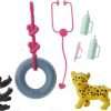 Barbie Careers Doll & Playset, Wildlife Vet Theme with Ken Doll, Furniture & Accessories 6