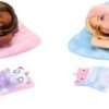 Barbie Cutie Reveal Gift Set with 2 Dolls & 2 Pets, Cozy Cute Tees Slumber Party with 35+ Surprises, Color Change & Costume Sleeping Bags 5