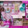 Barbie Face Mask Spa Day Playset with Brunette Barbie Doll, Puppy, 3 Tubs of Barbie Dough and 10+ Accessories 6