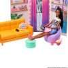 Barbie Big City, Big Dreams Dorm Room Playset with 2 Beds, Couch, Bean Bag Chair, Bedroom Furniture, Décor & Accessories, For 3 to 7 Year Olds 2