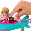 Barbie Chelsea Can Be… Doll & Plane Playset, 2-Seater Aircraft with Spinning Daisy Propellor & 7 Accessories, Including Puppy & Stickers 3