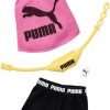 Barbie Clothes- Puma Branded Outfit Doll with 2 Accessories, Shorts Set, Multicolor, Model-GHX79 - 1