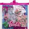 Barbie Clothing & Accessories Inspired by Jurassic World with 10 Storytelling Pieces Dolls- Crop Top & Mini Skirt, Ankle Boots, Purse, Clutch Sunglasses & More - 3