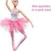 Barbie Dreamtopia Doll, Twinkle Lights Posable Ballerina with 5 Light-Up Shows, Sparkly Pink Tutu, Blonde Hair & Tiara 5