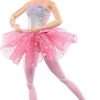 Barbie Dreamtopia Doll, Twinkle Lights Posable Ballerina with 5 Light-Up Shows, Sparkly Pink Tutu, Blonde Hair & Tiara 6