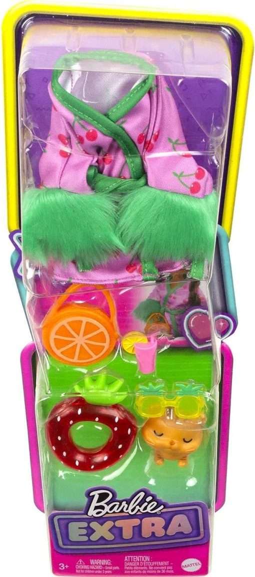 Barbie Extra Pet & Fashion Pack with 6 Pieces Including Pet Kitten, Pet Accessories & Fashion Pieces Doll, Gift for Kids 3 Years Old & Up - 5