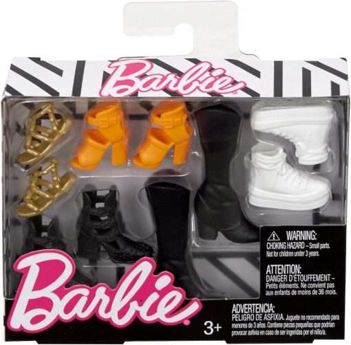 Barbie Accessories Original & Petite Doll Shoe Pack - 1