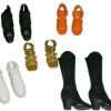 Barbie Accessories Original & Petite Doll Shoe Pack - 2