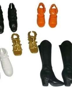 Barbie Accessories Original & Petite Doll Shoe Pack - 3