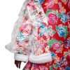 Barbie BMR1959 Fully Poseable Curvy Fashion Doll, Brunette, in Clear Vinyl Bomber Jacket and Floral Hoodie Dress, with Accessories and Doll Stand - 3