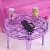 Barbie Indoor Furniture Playset, Living Room Includes Kitten, Furniture and Accessories for Movie and Game Night - 5