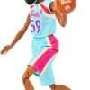Barbie Made to Move Doll & Accessories, Brunette Basketball Player Wearing Removable Uniform with Ball, 22 Bendable Joints - 4