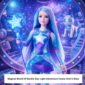 Magical World Of Barbie Star Light Adventure Costar Doll In Blue