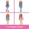 Barbie Chelsea Doll & Closet Toy Playset with 15 Pieces Clothes & Accessories Included, Foldable Set for On-The-Go Play & Storage - 3