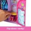 Barbie Chelsea Doll & Closet Toy Playset with 15 Pieces Clothes & Accessories Included, Foldable Set for On-The-Go Play & Storage - 4