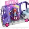 Barbie Extra Mini Minis Doll and Vehicle Playset, Expandable Tour Bus with Small Doll, Clothes and Accessories - 3