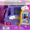 Barbie Extra Mini Minis Doll and Vehicle Playset, Expandable Tour Bus with Small Doll, Clothes and Accessories - 6