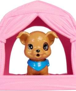 Barbie It Takes Two Stacie Doll & Accessories, Camping Playset with Doll, Pet Tent, Puppy, Sticker Sheet & Accessories - 7