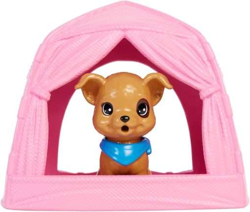 Barbie It Takes Two Stacie Doll & Accessories, Camping Playset with Doll, Pet Tent, Puppy, Sticker Sheet & Accessories - 7