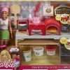 Barbie Pizza Chef Doll & Playset, Toy Oven & Counter with Sliding Conveyer Belt, Molds, 3 Dough Colors & Accessories - 6