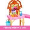 Barbie Toy Stable Playset with Fashion Doll, Small Toy Pony & 10+ Accessories, Inspired Mysteries- The Great Horse Chase - 3
