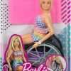 Barbie Fashionistas Doll #194 with Wheelchair & Ramp, Straight Blonde Hair & Rainbow Romper with Accessories - 6