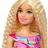 Barbie Fashionistas Doll #223 with Blonde Wavy Hair, Totally Hair-Inspired Dress & Accessories, 65th Anniversary Collectible Fashion Doll - 3
