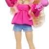 Barbie Dream Besties Doll and Accessories, Malibu” Posable Fashion Doll with Wavy Blonde Hair, 11 Makeup and Hair Themed Pieces - 1