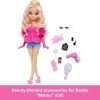 Barbie Dream Besties Doll and Accessories, Malibu” Posable Fashion Doll with Wavy Blonde Hair, 11 Makeup and Hair Themed Pieces - 3