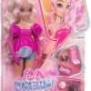 Barbie Dream Besties Doll and Accessories, Malibu” Posable Fashion Doll with Wavy Blonde Hair, 11 Makeup and Hair Themed Pieces - 6