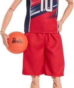 Barbie Signature Doll, Sue Bird with No. 10 Uniform Clothes & Basketball Accessory - 1