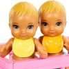 Barbie Skipper Doll & Nursery Playset with Accessories, Includes Twin Baby Dolls, 1 Crib, 1 Swing, 1 See-Saw & More - 5