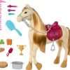 Barbie Toy Horse with Sounds, Music & Accessories, Inspired by Barbie The Great Horse Chase, Horse Moves, Dances & Blinks Eyes - 1