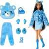 Barbie Cutie Reveal Doll & Accessories, Care Bears Series, Fashion Doll with Grumpy Bear Costume & 10 Surprises Including Color Change & Mini Bear - 6