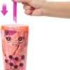 Barbie Pop Reveal Bubble Tea Series Doll & Accessories with Fashion Doll & Pet, 8 Surprises Include Color Change, Cup with Storage (Styles May Vary) - 4