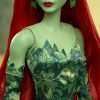 Barbie Signature Poison Ivy Collector Doll with Posable Body, Iconic Outfit, & Accessories, DC Batman 85th Anniversary Collectible - 4